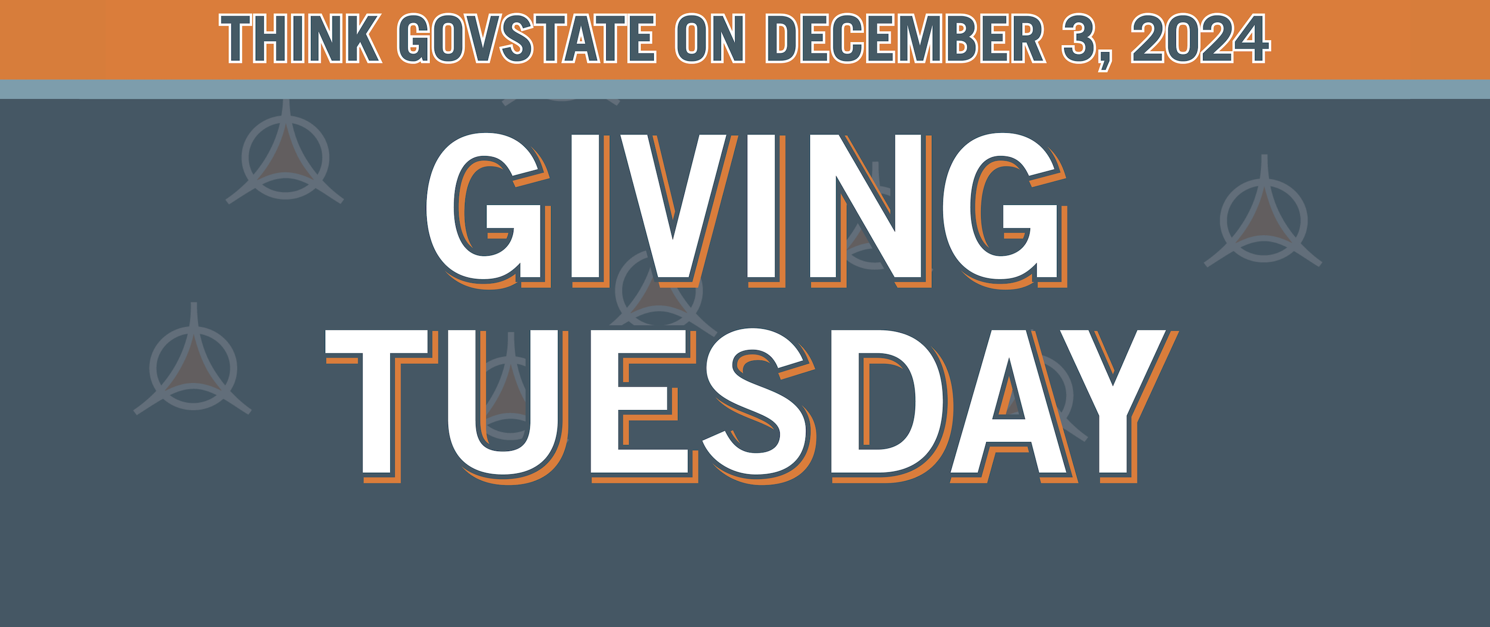 Think GovState on December 3, 2024 - Giving Tuesday